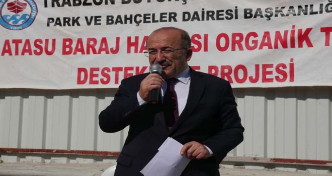 Büyükşehir Belediyesi, içme suyunu organik tarım ile koruyor