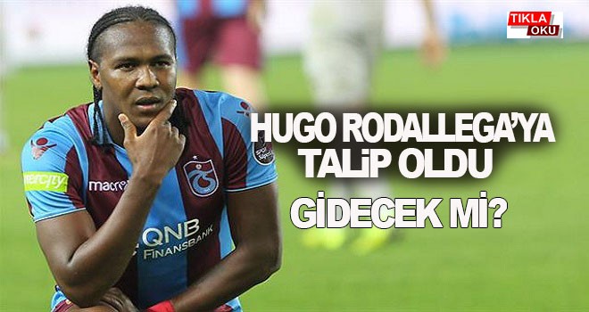 Hugo Rodallega'ya talip oldu.. gidecek mi?