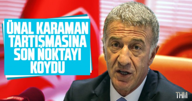 Ahmet Ağaoğlu'na Ünal Karaman'ın istifası soruldu