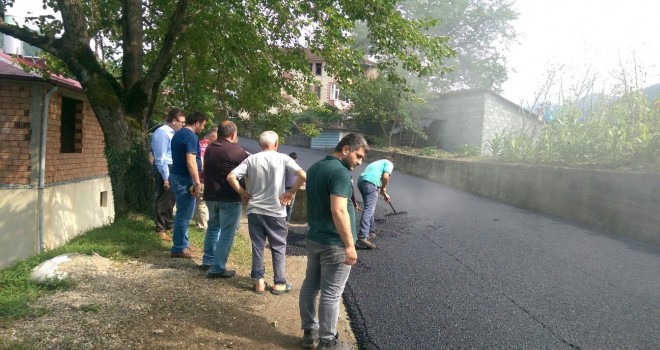 Vakfıkebir'de tarihin en büyük yol hamlesi devam ediyor