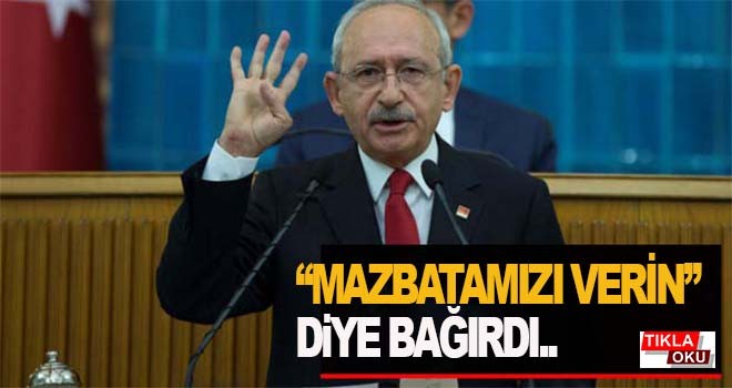 Kılıçdaroğlu'ndan sert açıklama