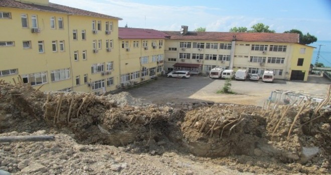 Sürmene'de bir mahalleyi Fore Kazık ile Koruyacak!