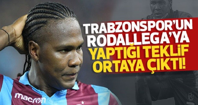 Trabzonspor'un Rodallega'ya yaptığı teklif!
