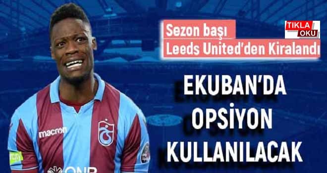 Ekuban'da opsiyon kullanılıyor