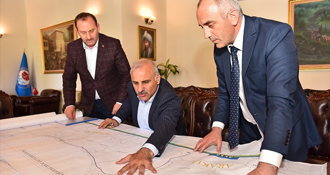 Trabzon'da Zorluoğlu, doğalgaz alt yapı çalışmaları ile ilgili bilgi aldı!