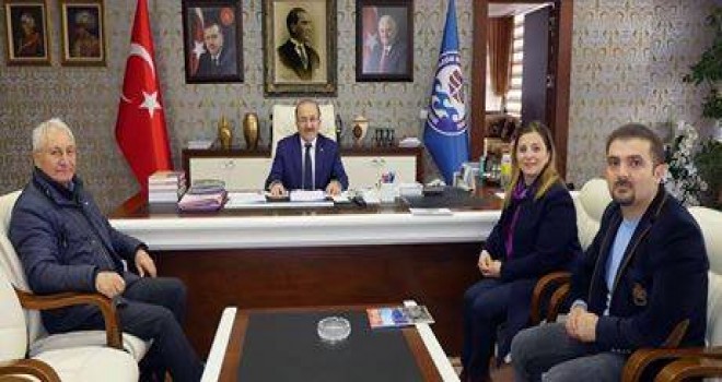 Başkan Gümrükçüoğlu TEDAK heyetini kabul etti