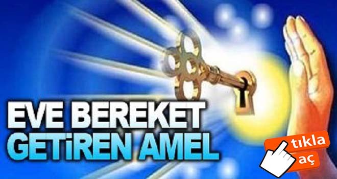 Allah'ım Sen Ne Büyüksün. Eve Bereket Getiren Amel.