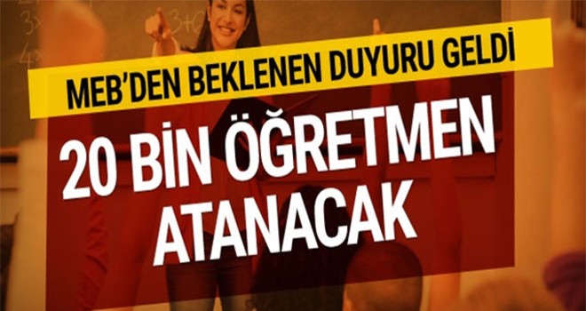 Sözleşmeli öğretmen tercihleri 1 Şubat'ta sona eriyor