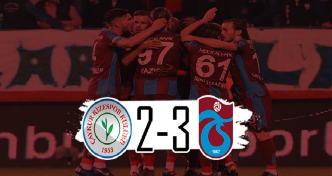 Rize'de Trabzon Fırtınası