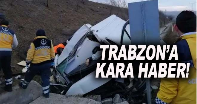 Trabzon'na Kara Haber