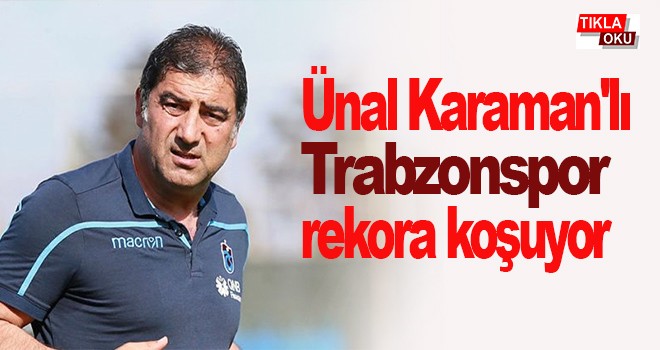 Trabzonspor 1 puan daha alırsa rekor kıracak!