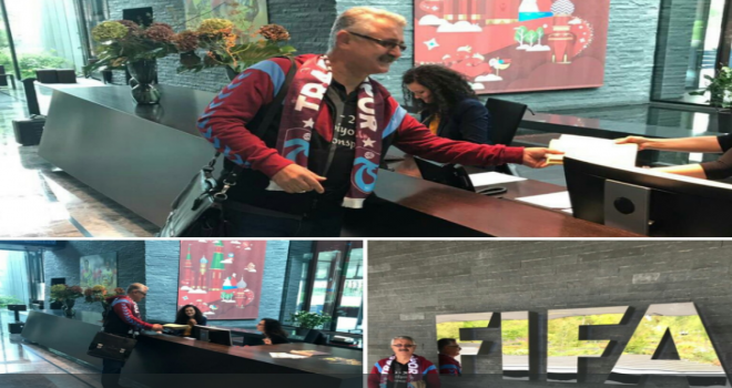 Trabzonspor taraftarından 'şike' protestosu