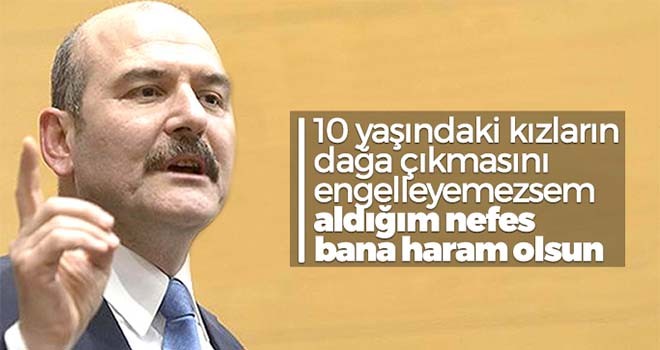 Süleyman Soylu Antalya'da konuştu