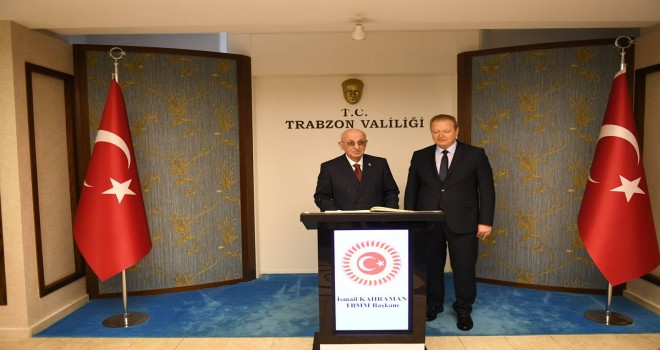 TBMM Meclis Başkanı Trabzon'da