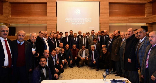 Trabzon Valisi İsmail Ustaoğlu Muhtarlarla Buluştu