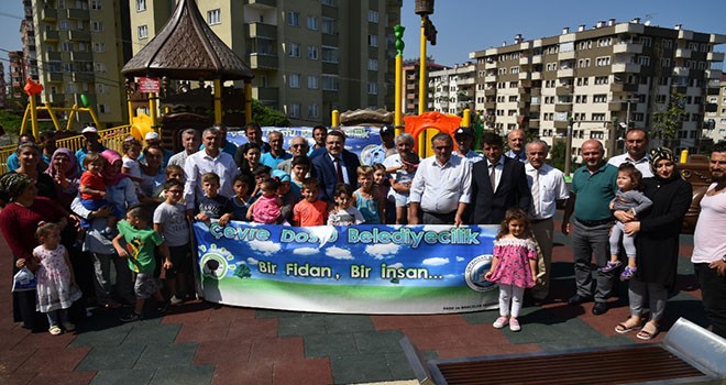 Başkan Genç, Ortahisar'ı parklarla donatıyor.