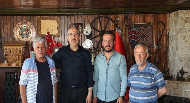 Başkan Savran Galerici Esnaflarını Ziyaret Etti...Nevşehir