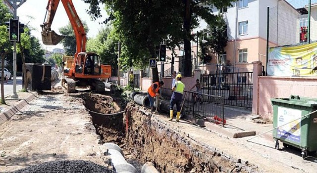 İzmit Kuruçeşme Fatih Mahallesinde İki Caddeye Sağlıklı Altyapı...Kocaeli