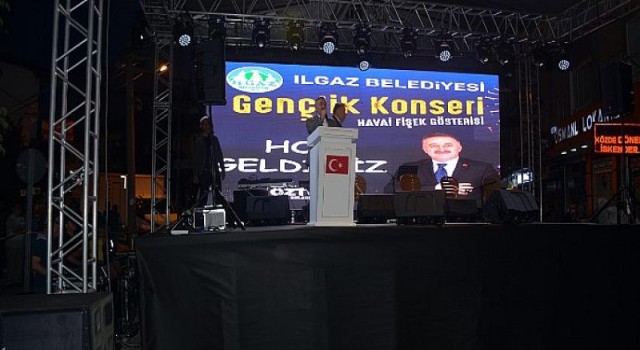 Ilgaz’da Gençlik Konserle Coştu