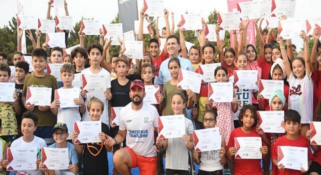 Aquatlon yarışlarında 86 sporcunun 36’sı Yenişehir Belediyesi adına yarıştı