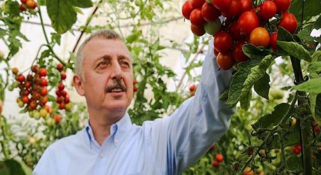 Başkan Büyükakın: Üretimi destekliyoruz bereketini topluyoruz