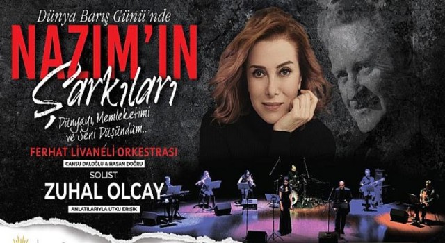 Çiğli “Nazım’ın Şarkılarını” Zuhal Olcay ile Söyleyecek