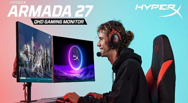 HyperX Yeni Armada Oyuncu Monitörü Serisini Duyurdu