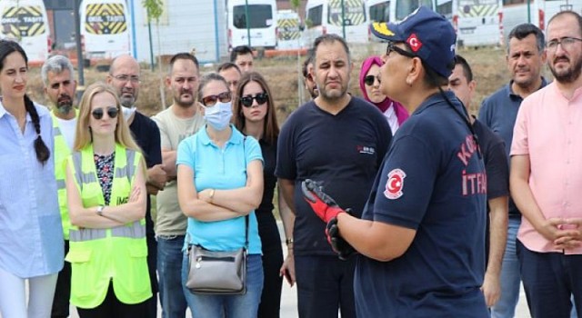 İtfaiye ve AFAD’dan İMES OSB’de tatbikat