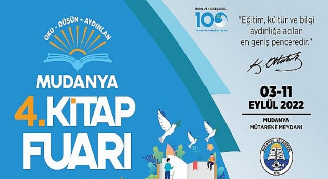 Mudanya 4. Kitap Fuarı Başlıyor