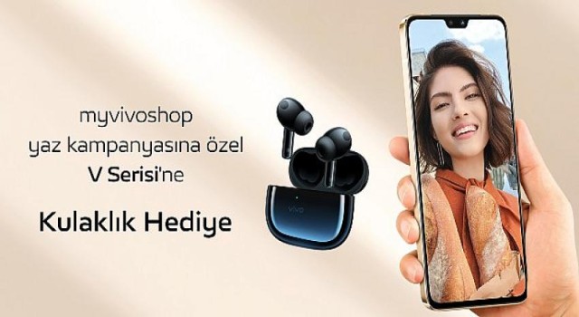myvivoshop siparişlerinde vivo V Serisi’ne TWS kulaklık hediye