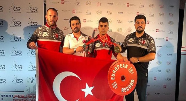 Nevşehir Belediyesi Gençlik ve Spor Kulübü Sporcusu Yaşar Karaca Halterde Avrupa Rekoru Kırarak Avrupa Şampiyonu Oldu