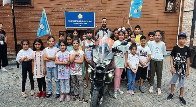 TEGV’li çocuklar için motosikletiyle 6 bin km yol katetti