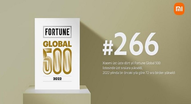 Xiaomi, Fortune Global 500 Listesindeki Yükselişini Sürdürüyor