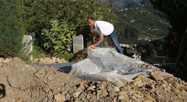 Trabzon'da Şok olay! Cenazesi kaçırılmış