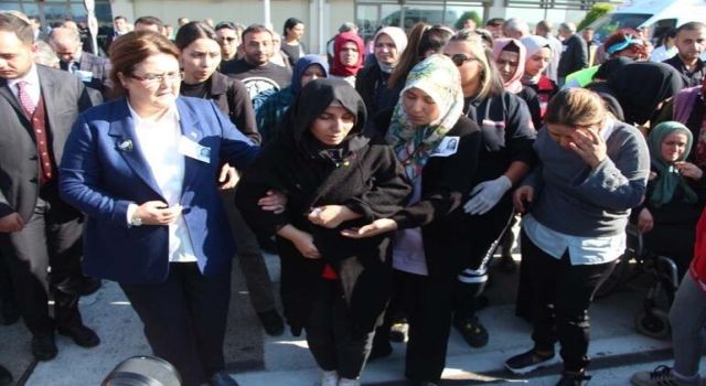 Minik Ecrin ve babasına gözyaşları ile veda!
