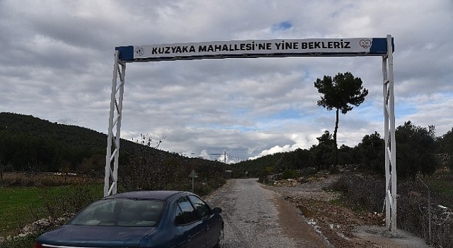 Milas Belediyesi'nden Kırsal Mahallelere Hoş Geldiniz Tabelası