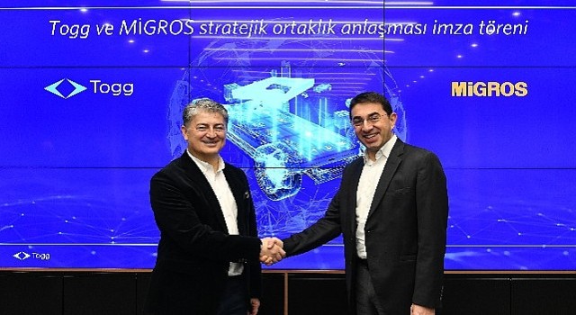 Togg ve Migros'tan benzersiz kullanıcı deneyimi için iş birliği