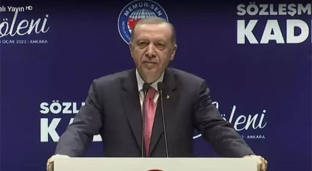 Cumhurbaşkanı Erdoğan memur ve emekli zammını açıkladı