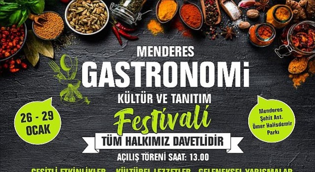 Menderes'te Gastronomi Kültür ve Tanıtım Festivali Rüzgarı