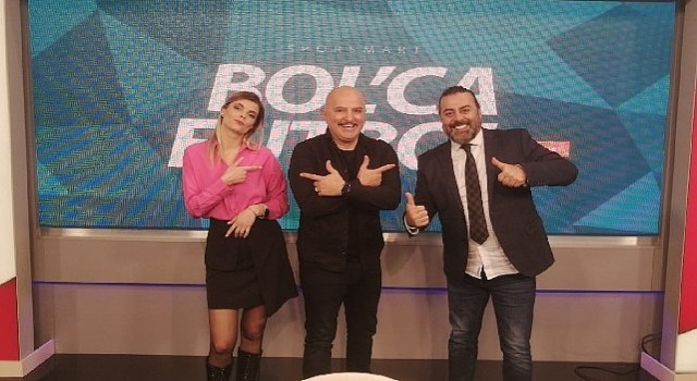 Ünlü komedyen Yavuz seçkim D-Smart'ta Bol'ca Futbol'un konuğu oldu