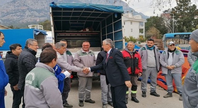 Başkan Topaloğlu'ndan personele teşekkür