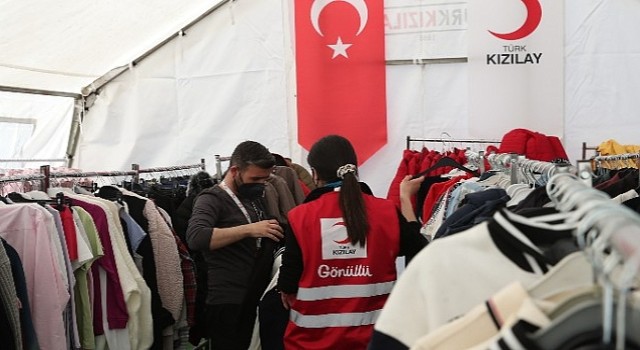 Kızılay'n Afet Bölgelerindeki Yardım Çalışmaları