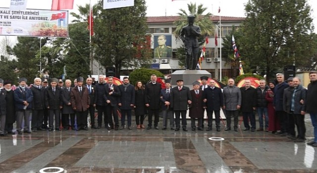 Çanakkale Zaferi Şehitleri Gölcük'te Törenlerle Anıldı