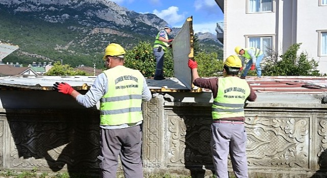 Kemer'de kaçak yapılaşmaya taviz yok