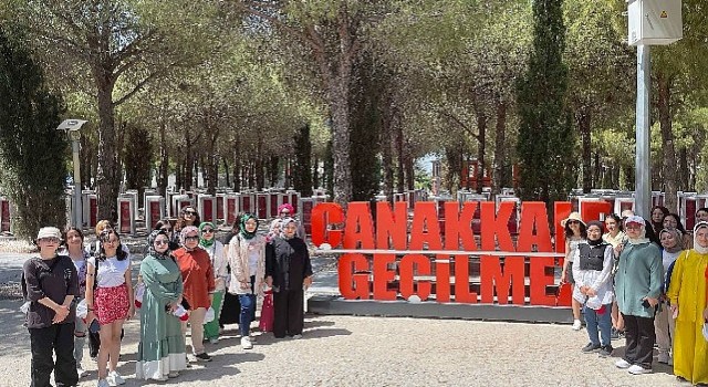 Nevşehirli gençler çanakkale'de