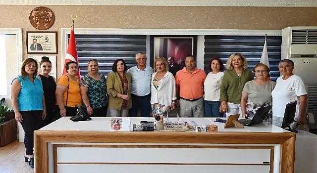CHP İl Kadın Kolları Başkanı Deveci'den Başkan Topaloğlu'na Ziyaret