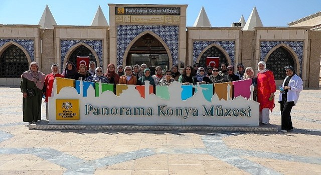 KUZEM'n işitme engelli kursiyerleri Konya'da buluştu