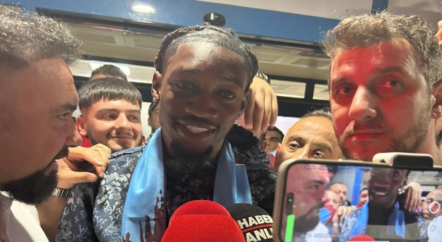 Trabzonspor'un Yeni Transferi Trabzon'da