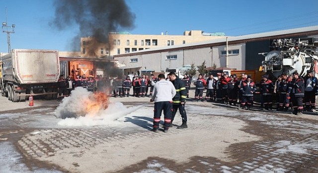 Nevşehir İtfaiyesi'nden Koruma, Kurtarma ve Söndürme Eğitimleri