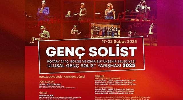 Genç opera sanatçıları Ulusal Genç Solist Yarışması'nda mücadele edecek